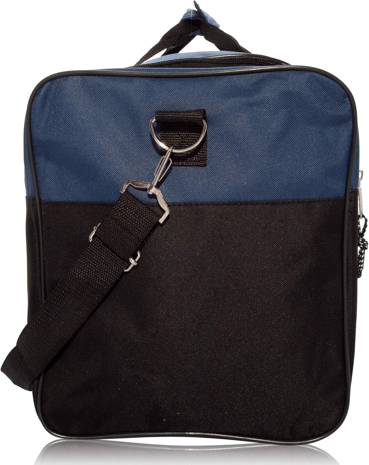 DALIX 25" Extra Large Vacation Travel Duffle Bag in Navy and Black - Image 3