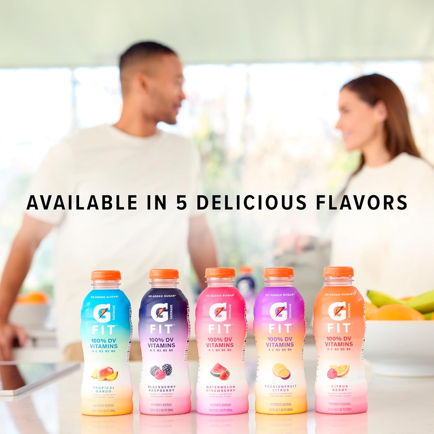 Gatorade Fit Electrolyte Beverage, Healthy Real Hydration, New 2.0 4 Flavor Variety Pack, 16.9.oz Bottles (12 Pack) - Image 6